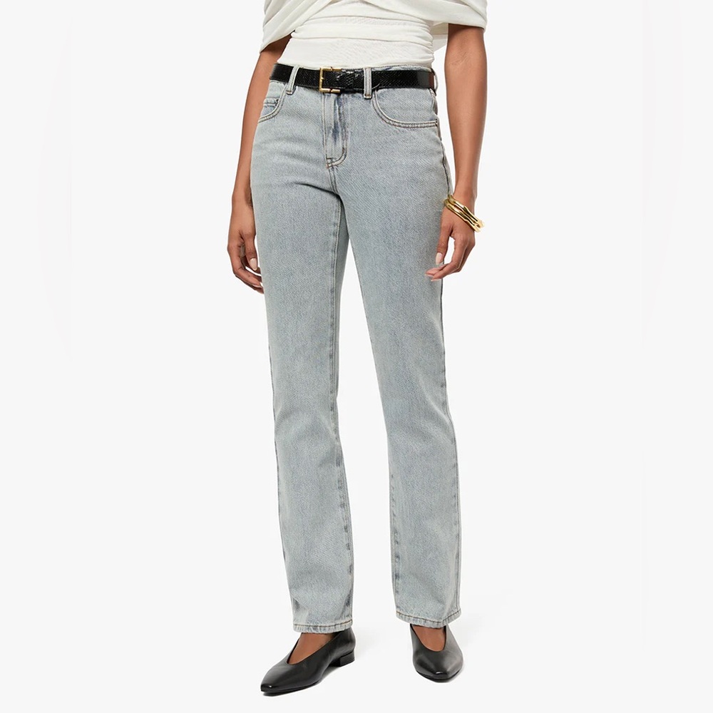 NWT Weworewhat Mid Rise Straight Flare Jean